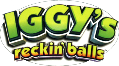 Iggy's Reckin' Balls logo for Nintendo 64